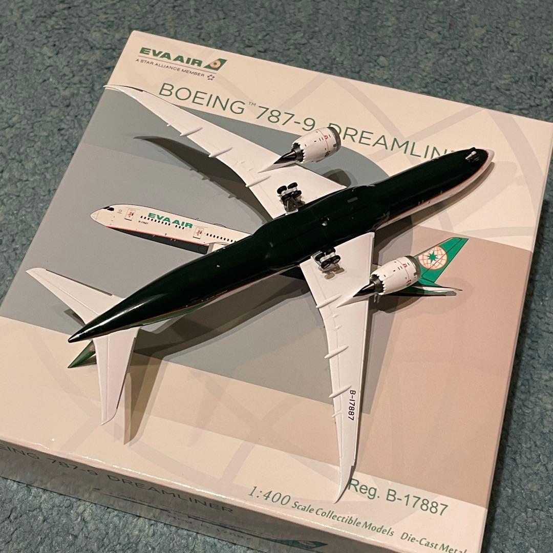 EVA AIR 787-9 エバー航空 ボーイング NG 1:400