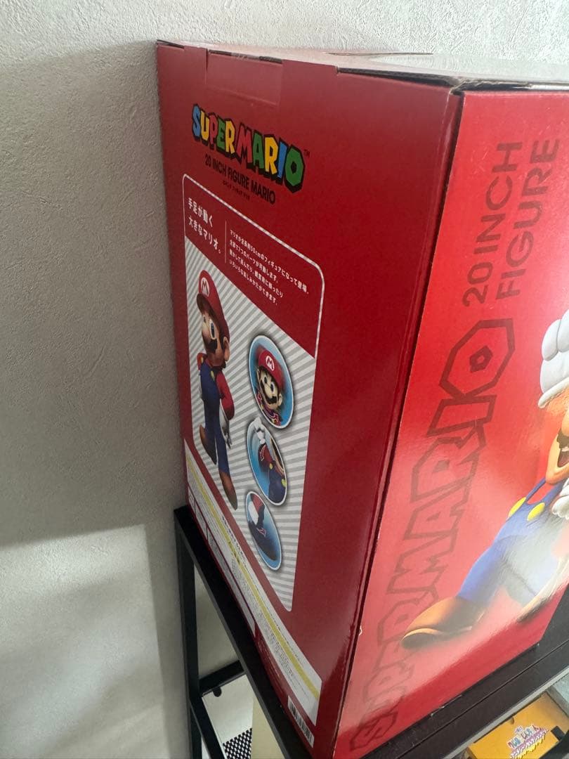【新品・未開封】スーパーマリオ 20インチフィギュア おまけ付き