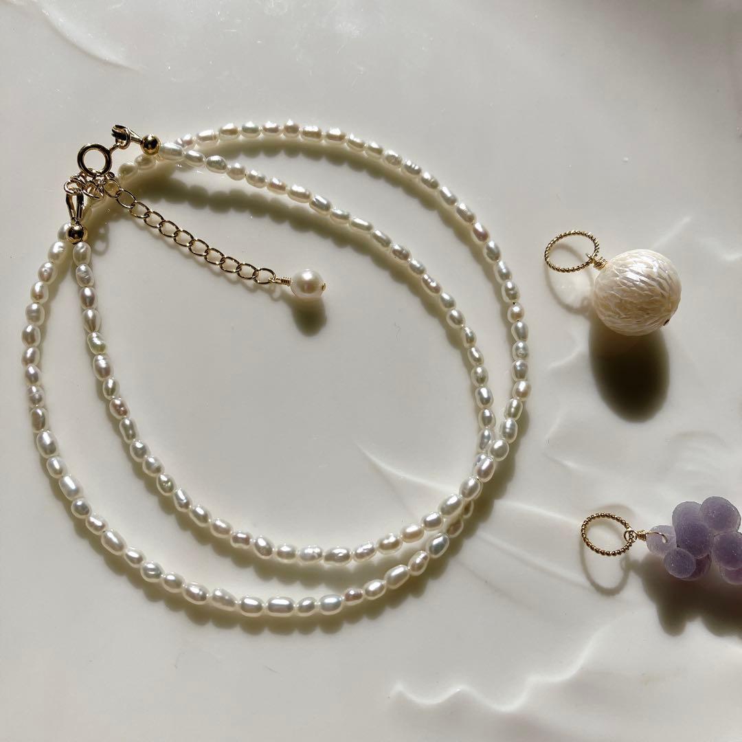淡水パールネックレス✧14kgf