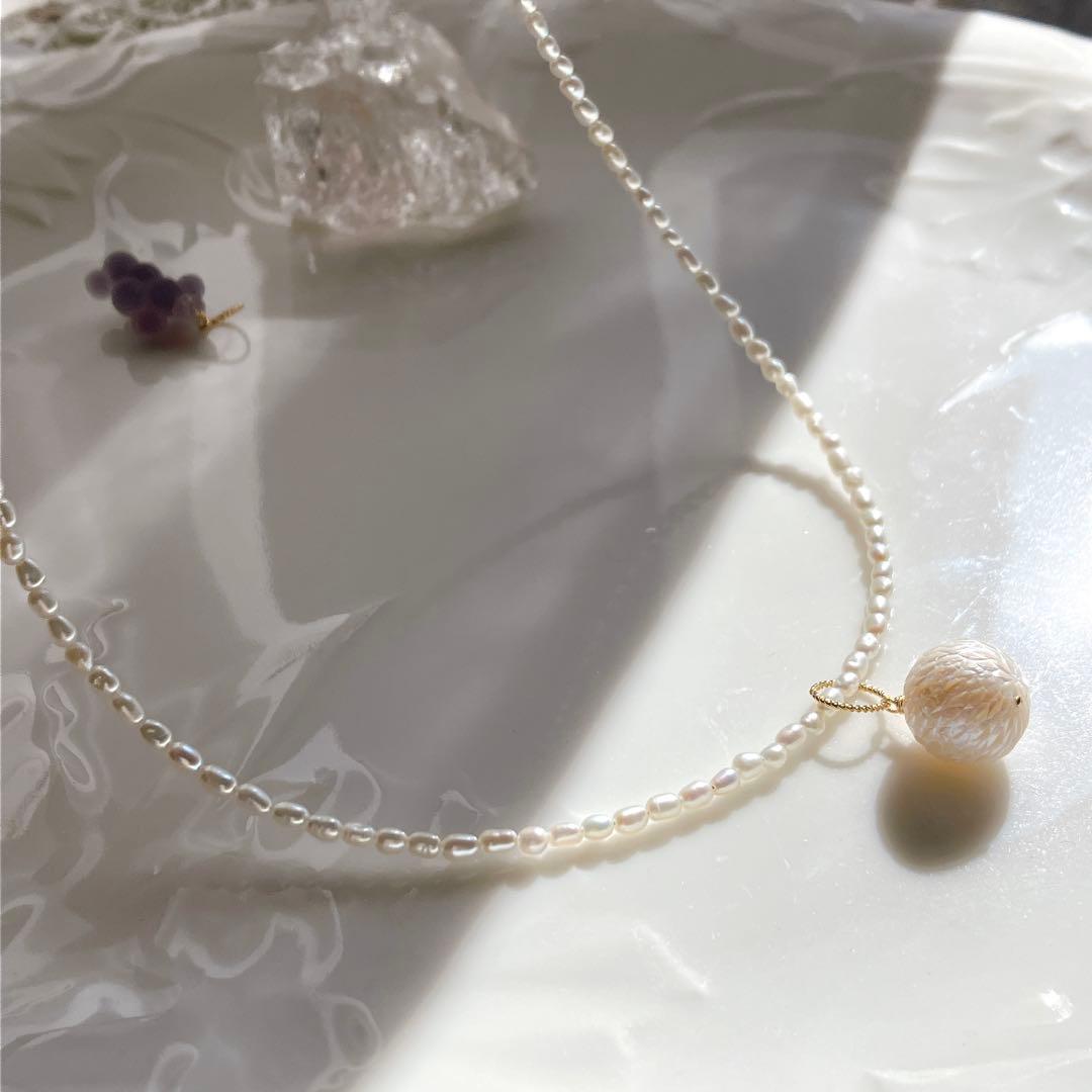 淡水パールネックレス✧14kgf