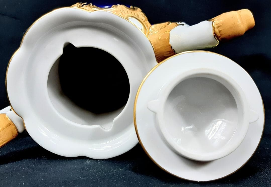 最高級24金マイセン グランツゴールドBフォーム定価68万円4点大型超美品1級品