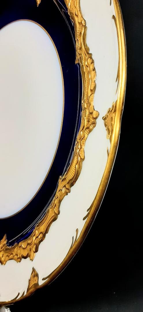 最高級24金マイセン グランツゴールドBフォーム定価68万円4点大型超美品1級品