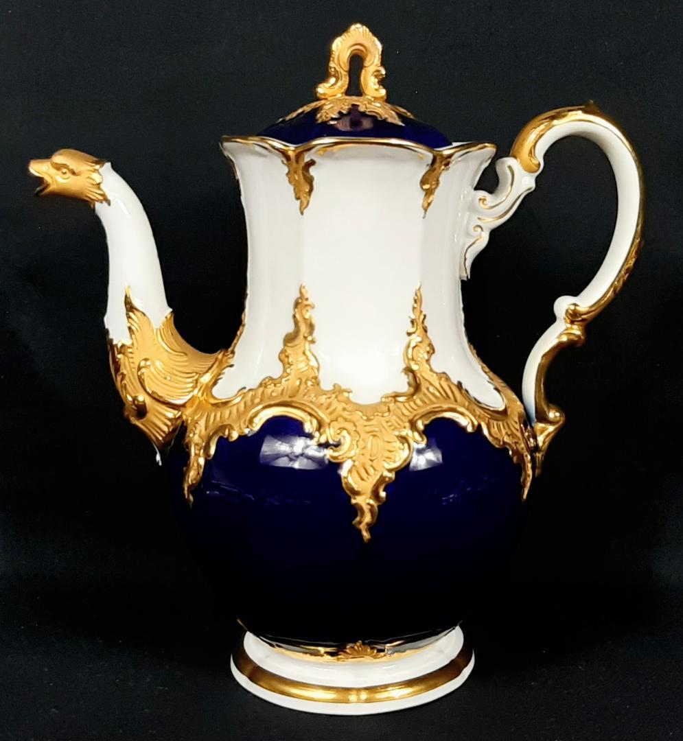 最高級24金マイセン グランツゴールドBフォーム定価68万円4点大型超美品1級品