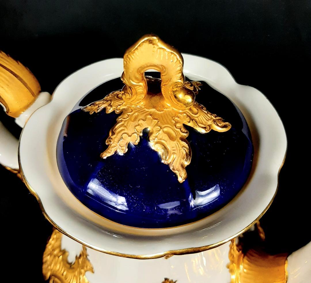 最高級24金マイセン グランツゴールドBフォーム定価68万円4点大型超美品1級品