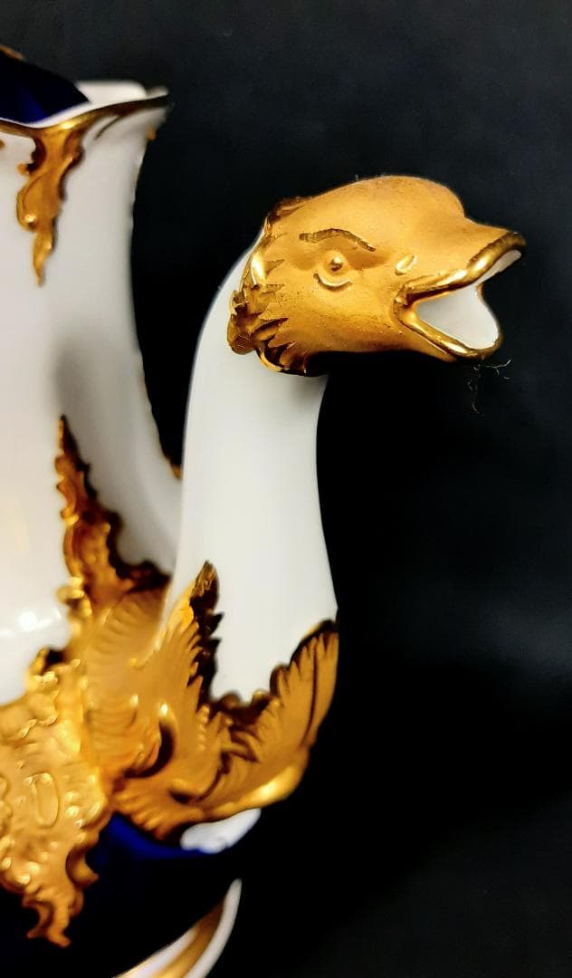 最高級24金マイセン グランツゴールドBフォーム定価68万円4点大型超美品1級品