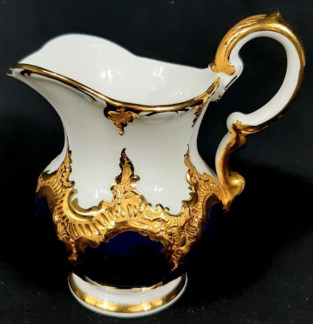 最高級24金マイセン グランツゴールドBフォーム定価68万円4点大型超美品1級品