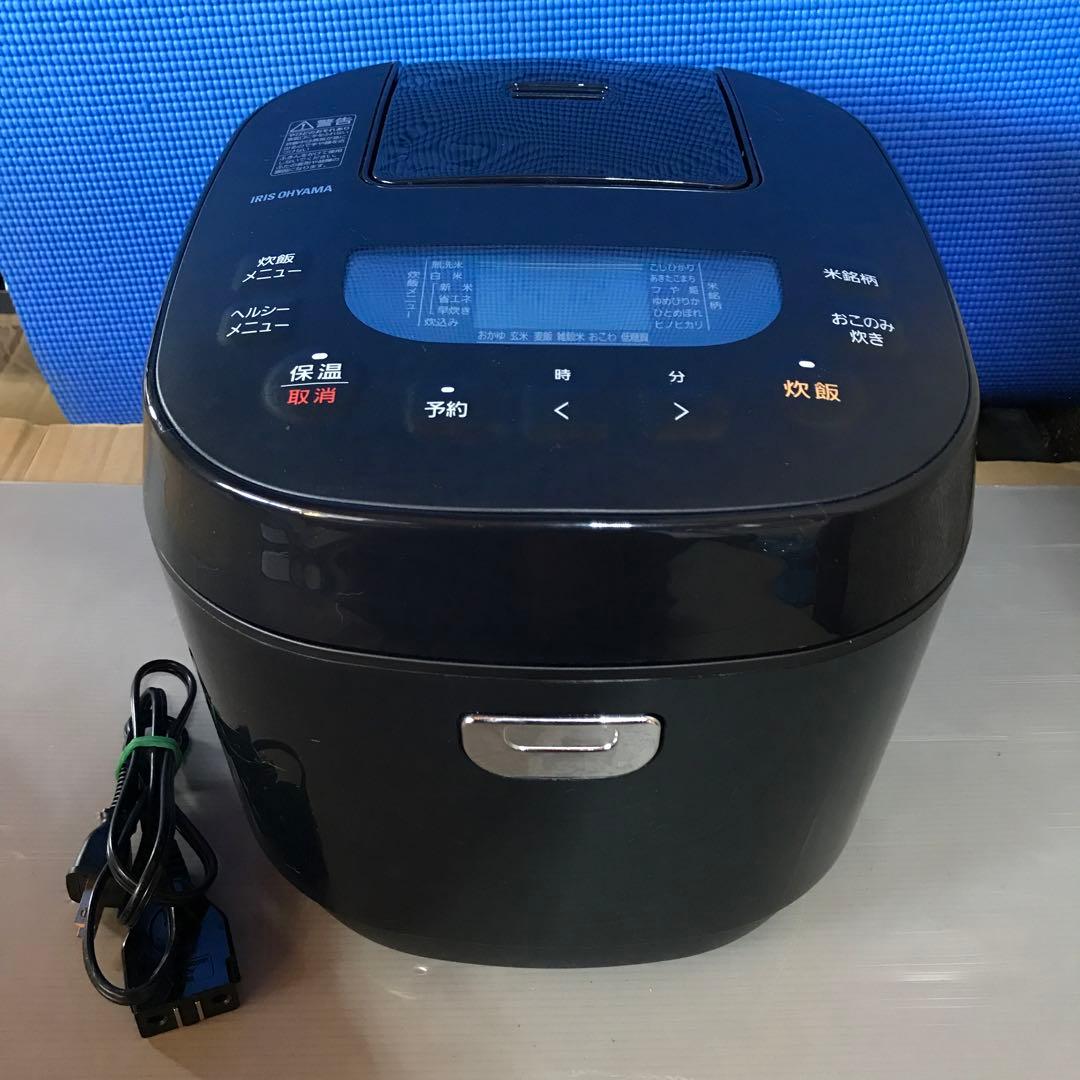 アイリスオーヤマ RC-ME10-B ジャー炊飯器 ブラック 10合 1.8 L