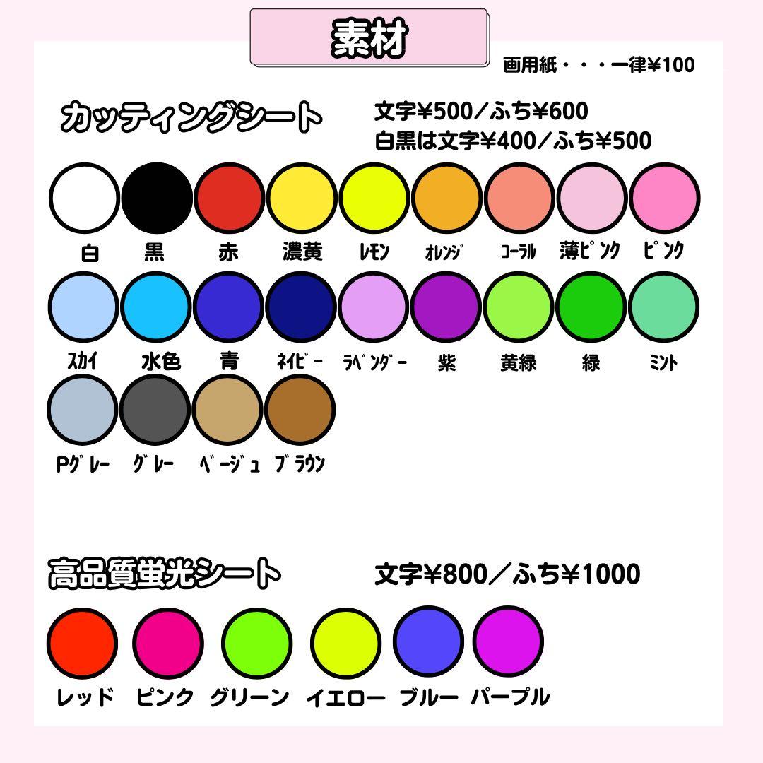 うちわ 連結うちわ文字 ネームボード 文字パネル うちわ屋さん オーダー