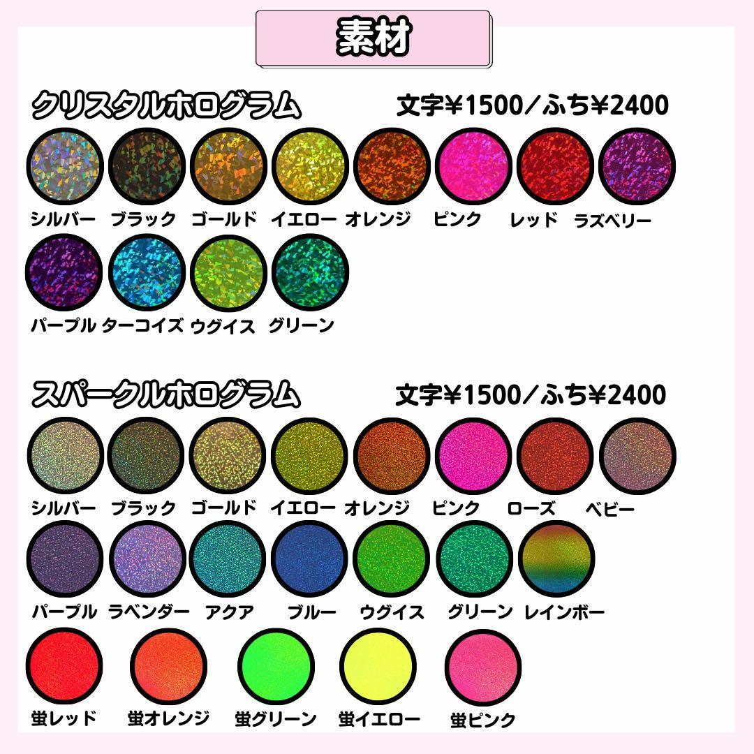 うちわ 連結うちわ文字 ネームボード 文字パネル うちわ屋さん オーダー