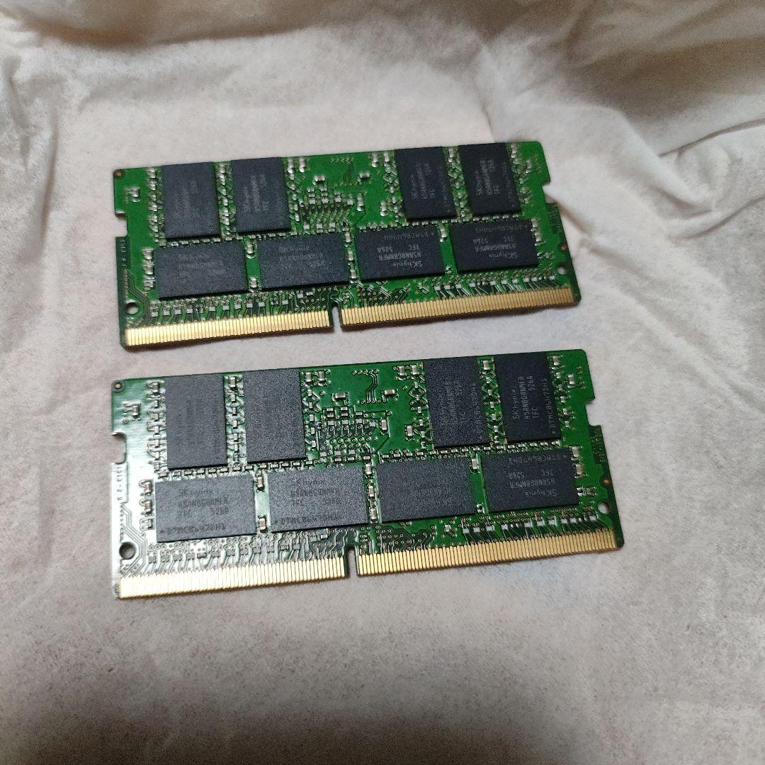 SKハイニックス DDR4-2133 16GBx2枚 合計32GB