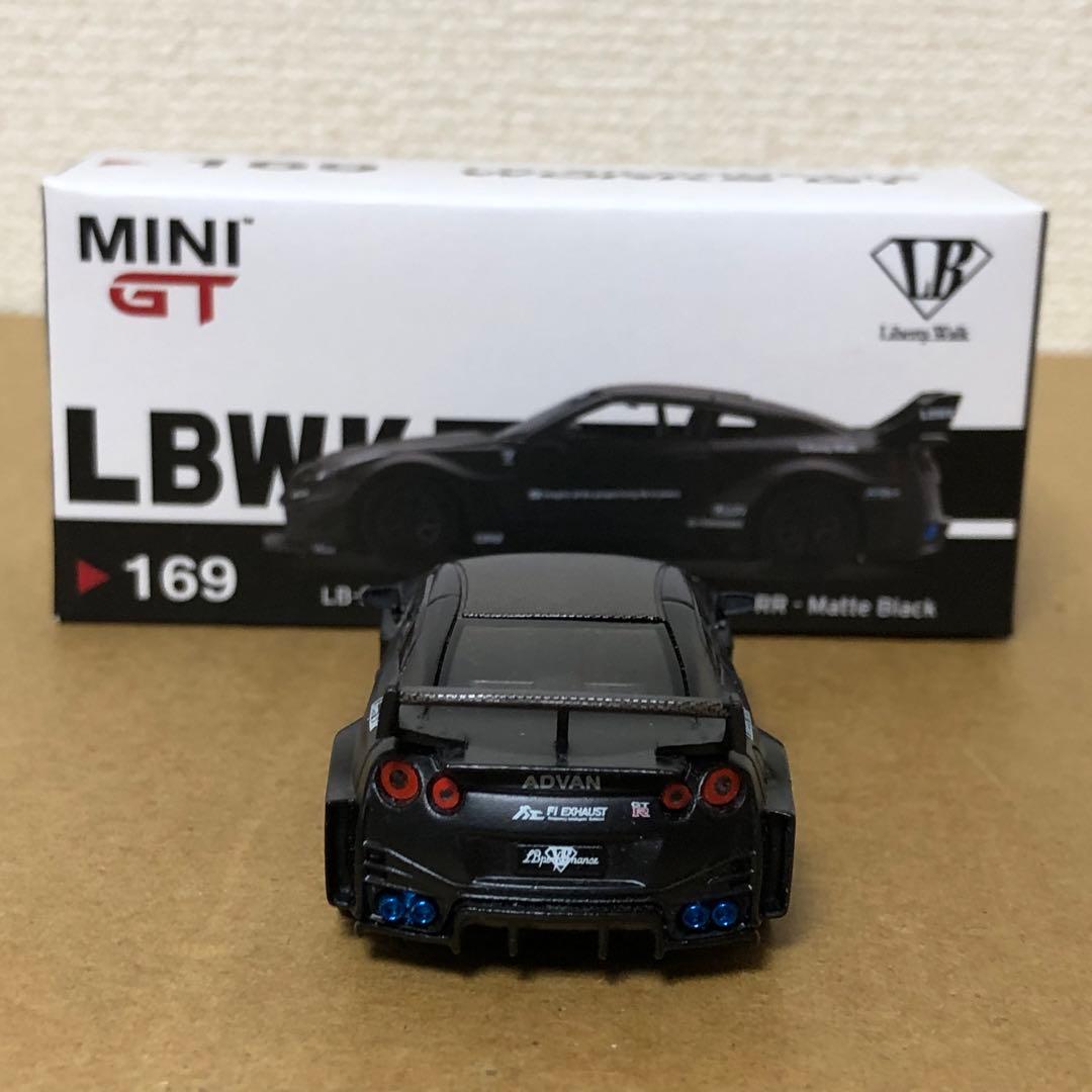 MINI GT ミニGT　リバティウォーク　日産35GT-RR　マットブラック