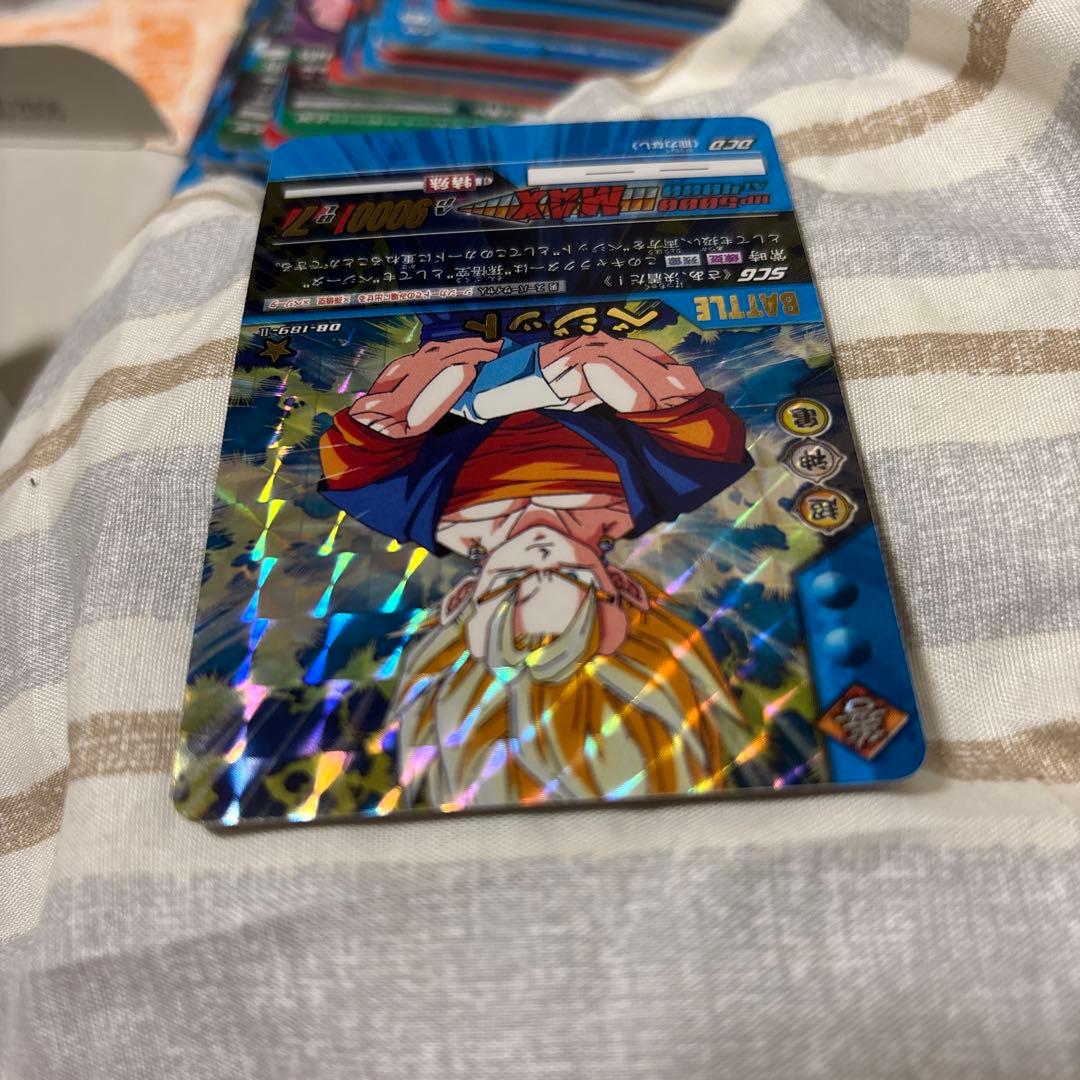 ドラゴンボール　超カードゲーム　ベジット　データカードダス　パラレル　腕組
