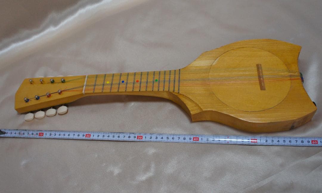 ☆綺麗☆タヒチアンウクレレ☆ピックアップ付☆ウクレレコードで弾けます☆☆