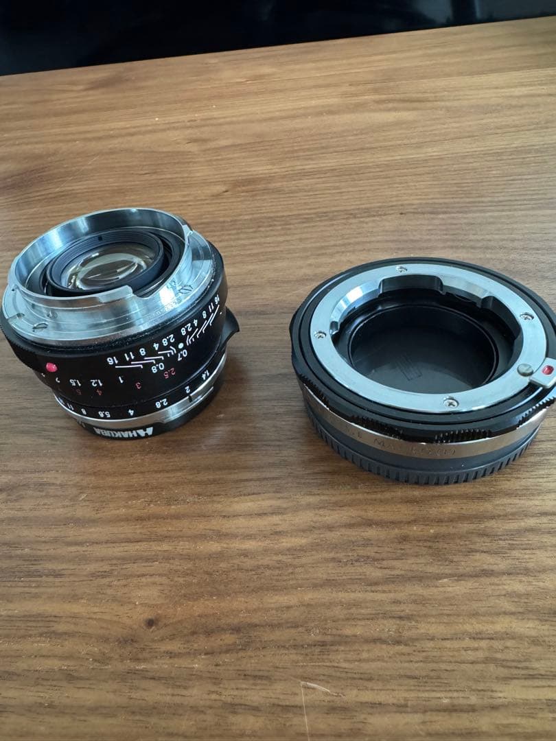 Voigtländer Nokton 40mm F1.4 焦点工房マクロリング