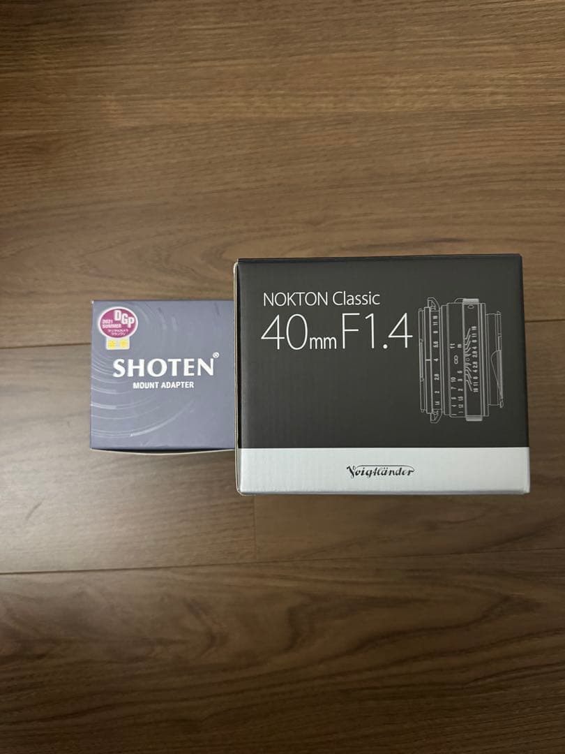 Voigtländer Nokton 40mm F1.4 焦点工房マクロリング