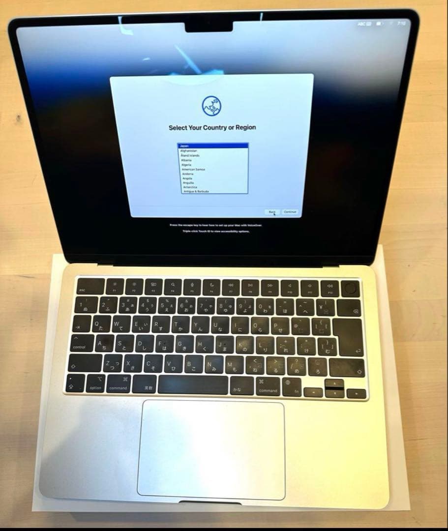 MacBook Air M2 10コアGPU 16G 1TB