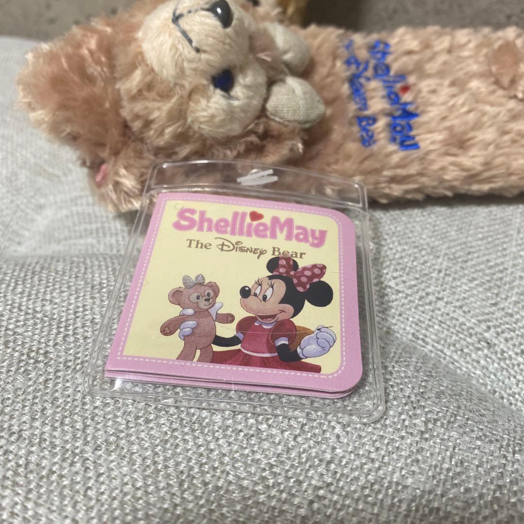 香港ディズニー限定　ダッフィー　シェリーメイ　シートベルトカバー　レア　ペア