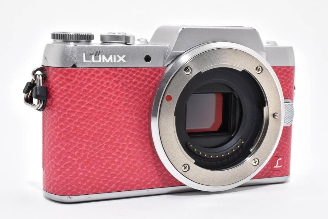 【良品】Panasonic LUMIX DMC-GF7 ボディ ピンク #167