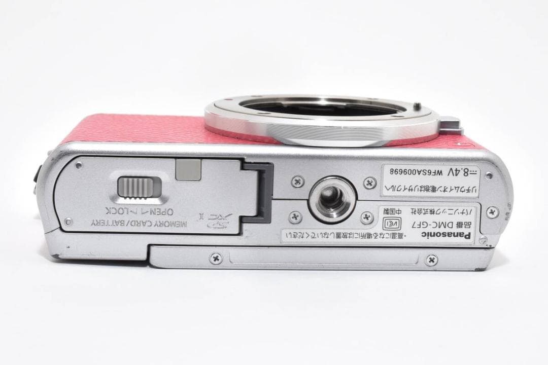 【良品】Panasonic LUMIX DMC-GF7 ボディ ピンク #167