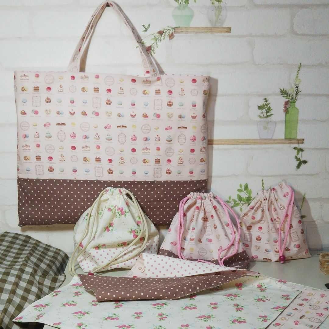 レッスンバッグ　オーダーメイド　手作り　ハンドメイド　手提げ