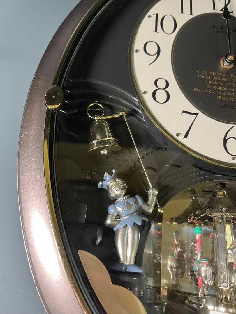 希少モデルスモールワールド エルフランド 掛時計4MH710