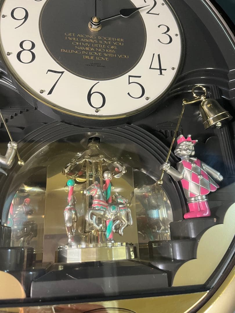 希少モデルスモールワールド エルフランド 掛時計4MH710