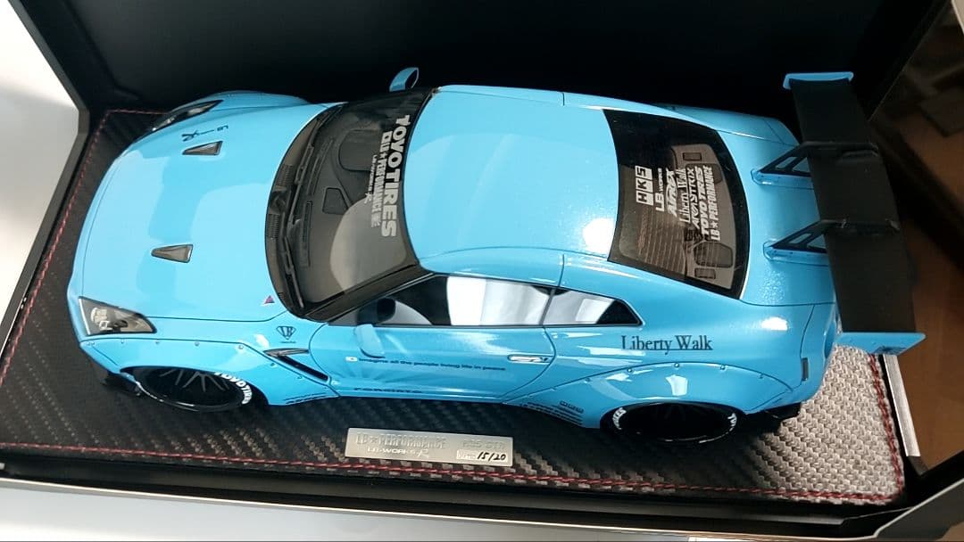 イグニッションモデル LB LBWK リバティウォークR35 GT-R 1/18