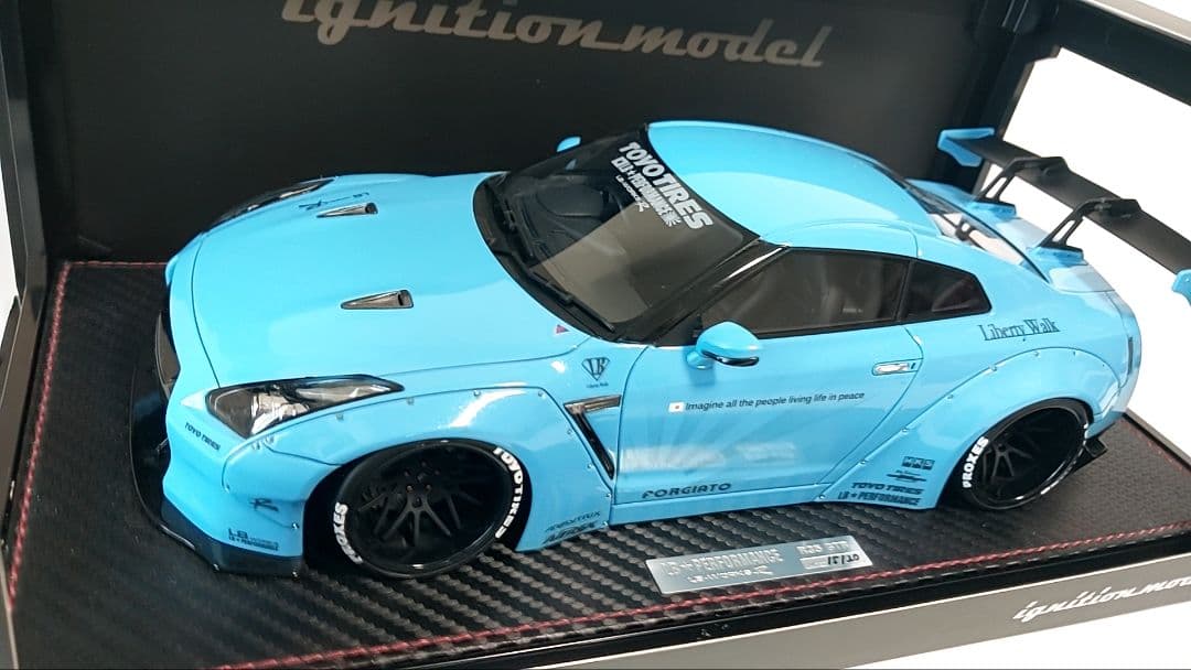 イグニッションモデル LB LBWK リバティウォークR35 GT-R 1/18