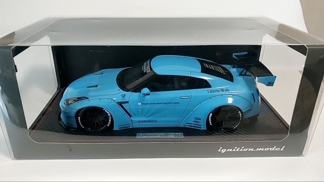 イグニッションモデル LB LBWK リバティウォークR35 GT-R 1/18