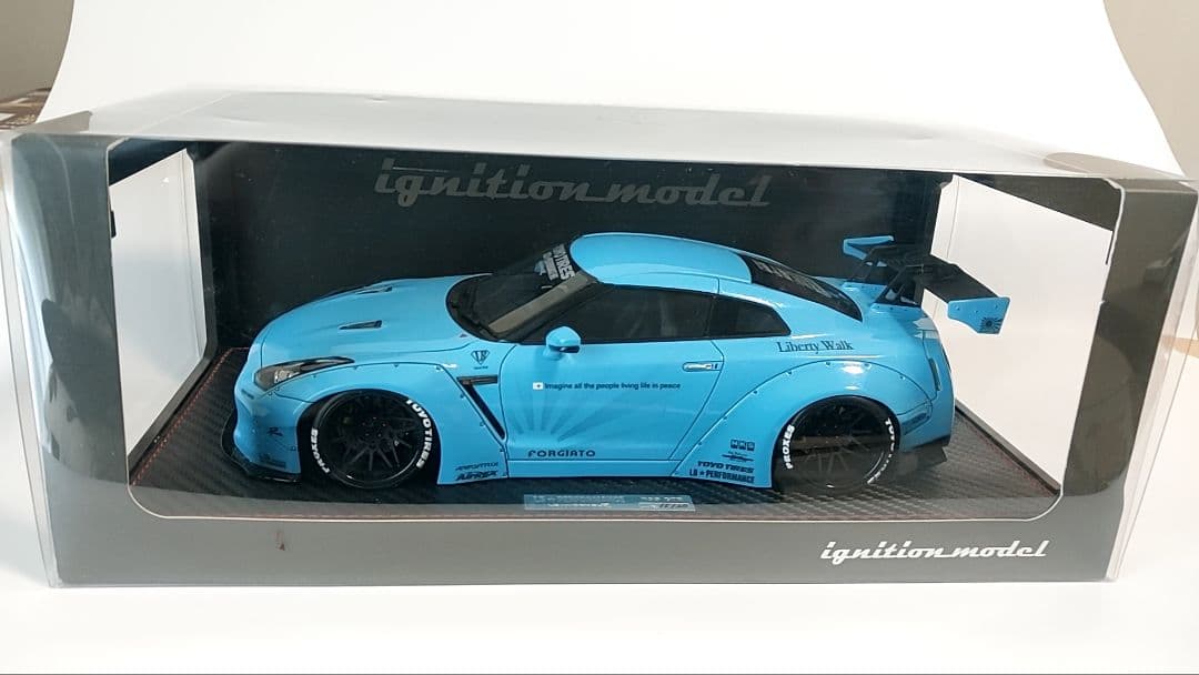 イグニッションモデル LB LBWK リバティウォークR35 GT-R 1/18