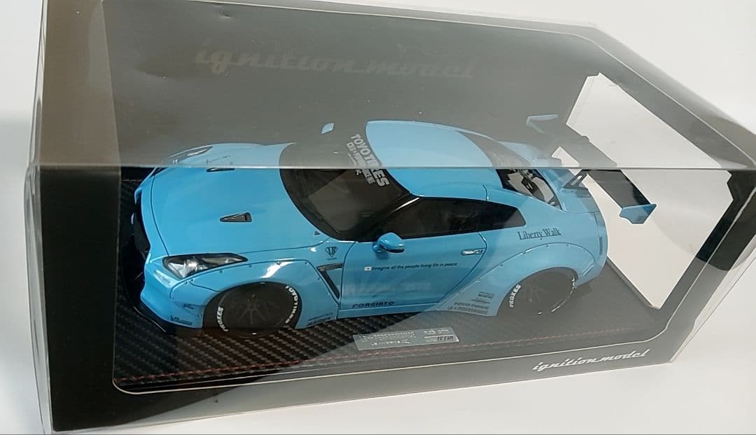 イグニッションモデル LB LBWK リバティウォークR35 GT-R 1/18