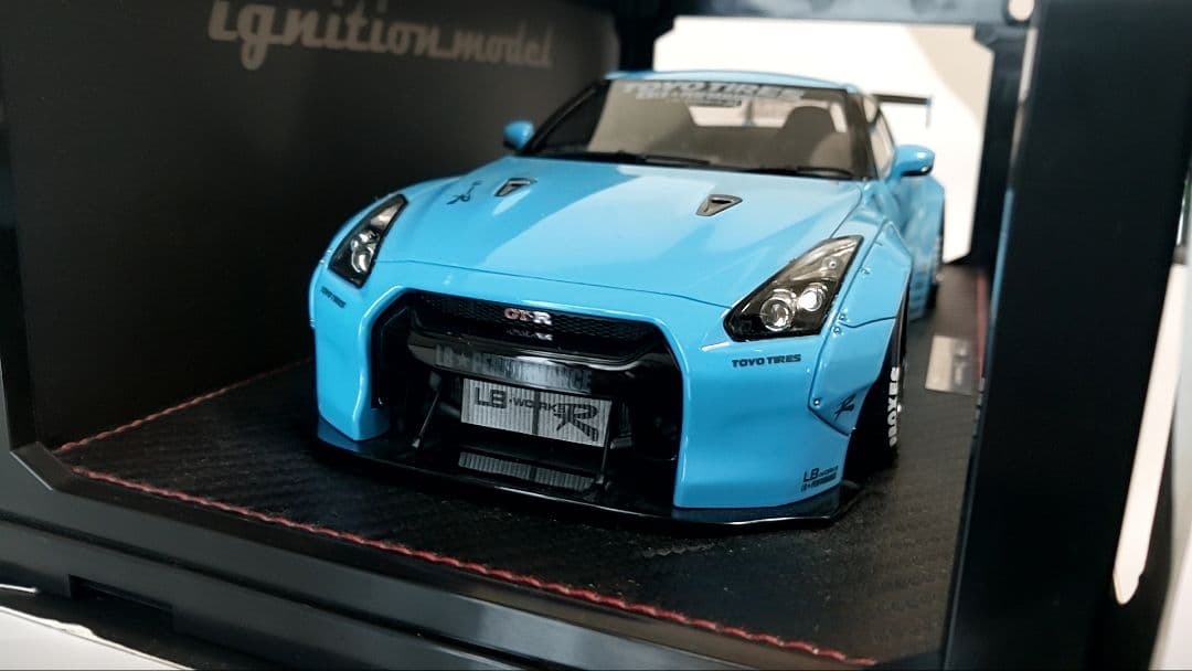イグニッションモデル LB LBWK リバティウォークR35 GT-R 1/18