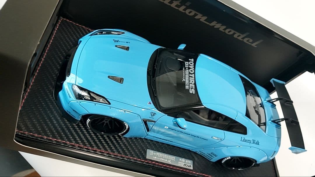イグニッションモデル LB LBWK リバティウォークR35 GT-R 1/18
