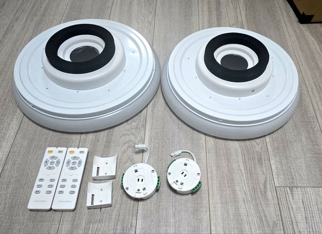 SwitchBot シーリングライト6畳用×2 リモコン付