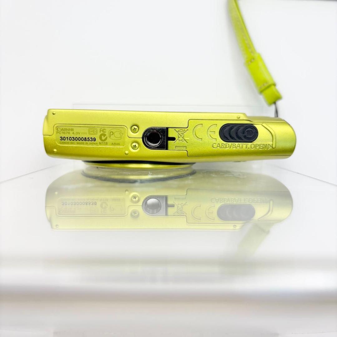 Canon IXY 600F グリーン キャノン コンデジ　PC1676 キヤノ