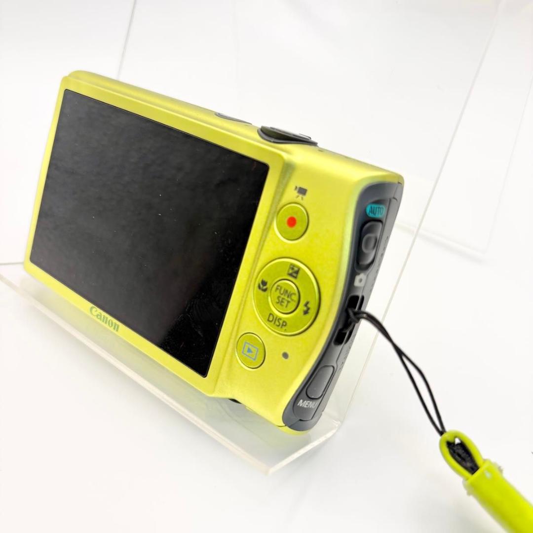 Canon IXY 600F グリーン キャノン コンデジ　PC1676 キヤノ