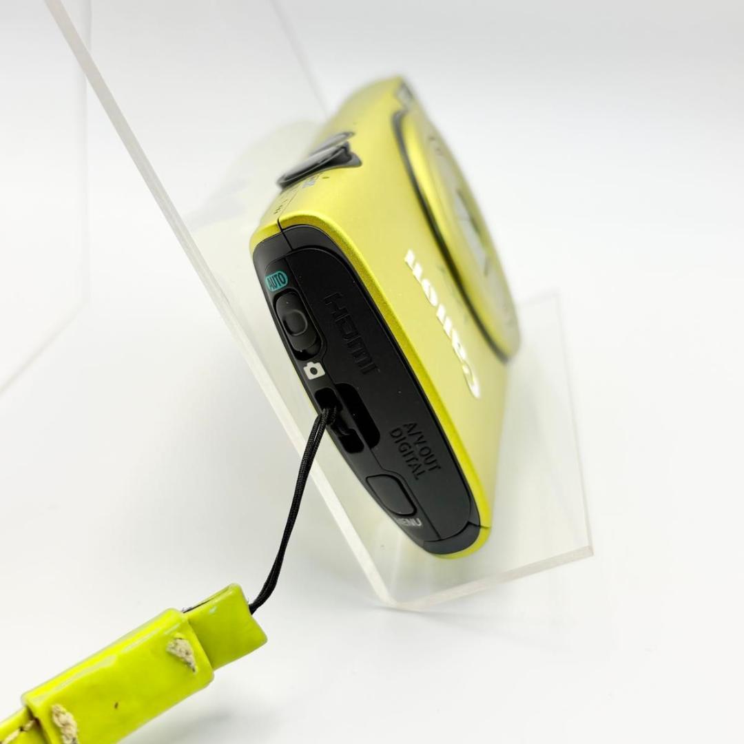 Canon IXY 600F グリーン キャノン コンデジ　PC1676 キヤノ