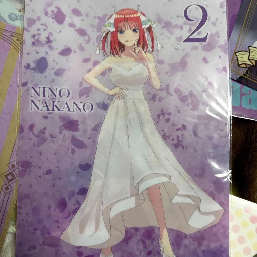 中野二乃 クリアファイル