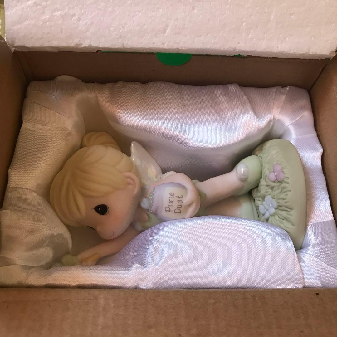 ディズニー⭐️プレシャスモーメント⭐️コラボ⭐️ティンカーベル⭐️2007年品⭐️陶器