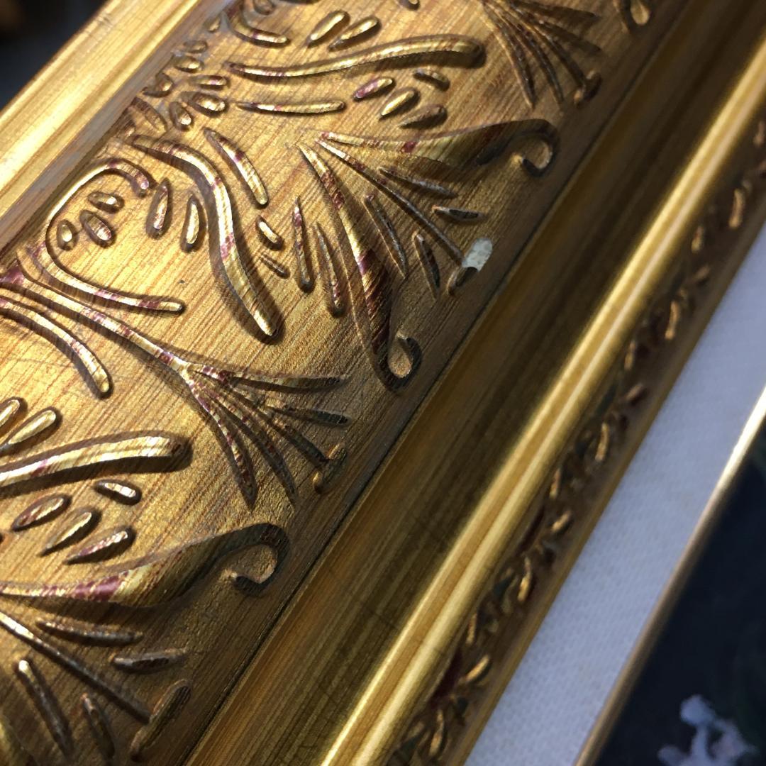 Y 中古 ルノワール 絵画 春の花 春のブーケ 複製画 花 花瓶 ルノアール