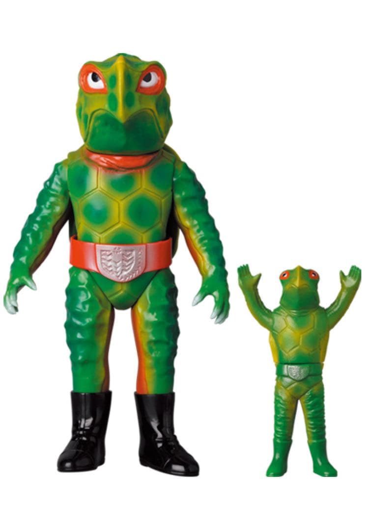 東映レトロソフビコレクション　カメバズーカ(新色)+ミニソフビ　未開封