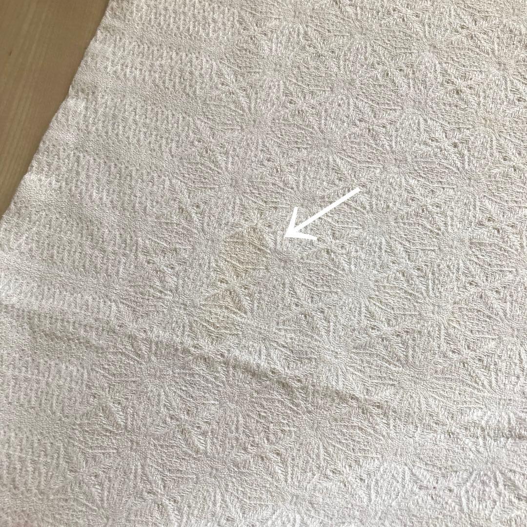 E 北欧ヴィンテージ1950s伝統織りリネンのテーブルクロス（特大サイズ