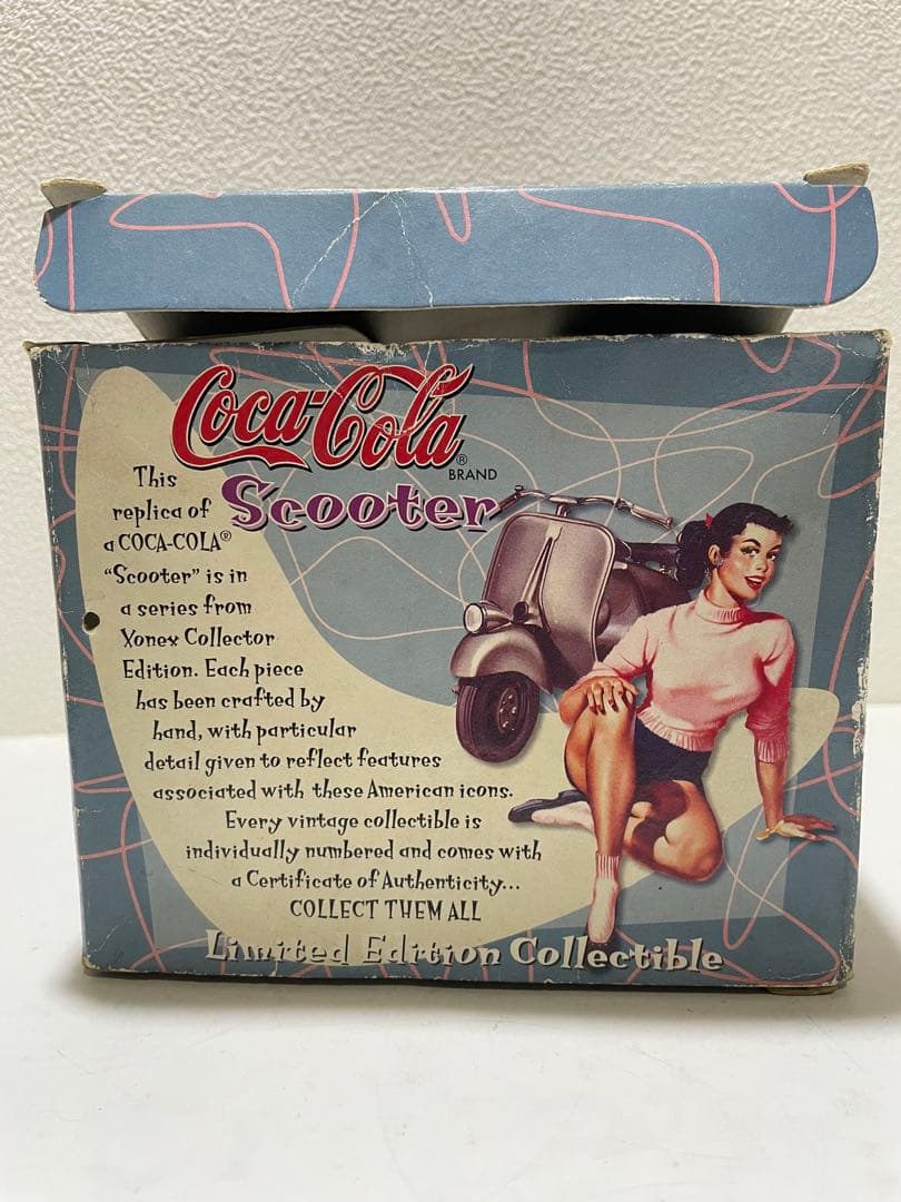 Coca-Cola Scooter ダイキャスト 限定版