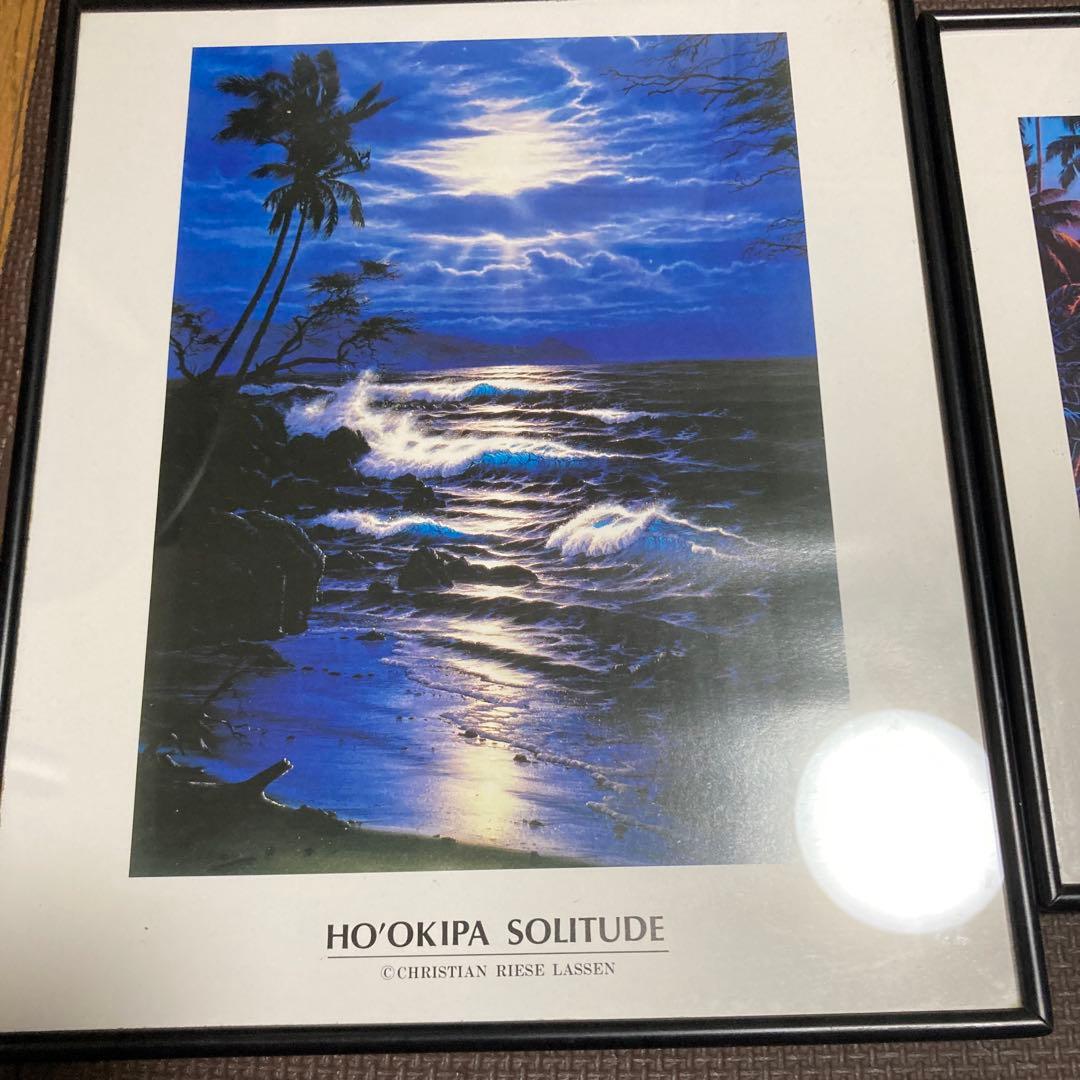 アートプリント ／ クリスチャン・ラッセン ／「 MAUI GOLD 」.2点