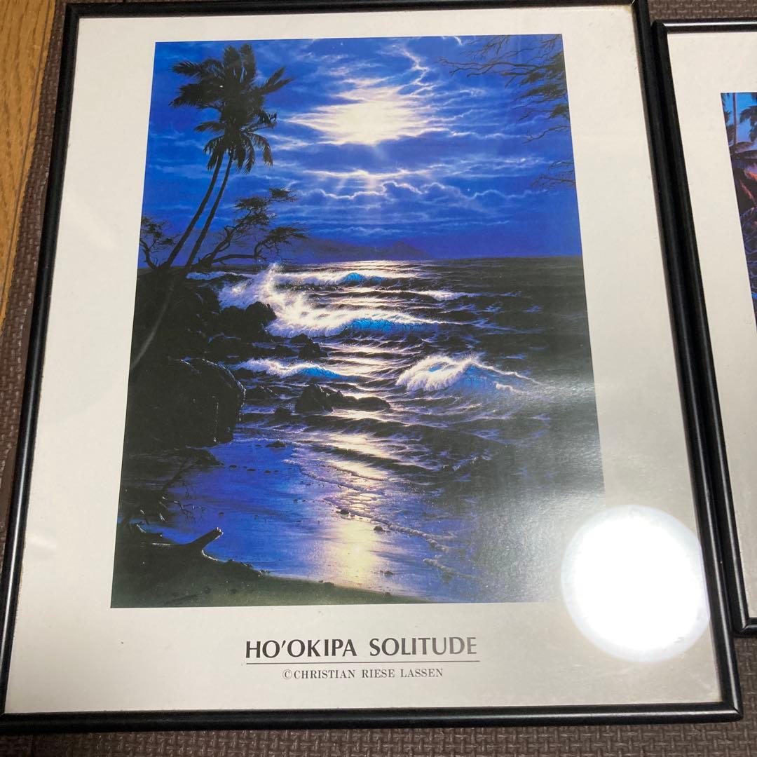 アートプリント ／ クリスチャン・ラッセン ／「 MAUI GOLD 」.2点