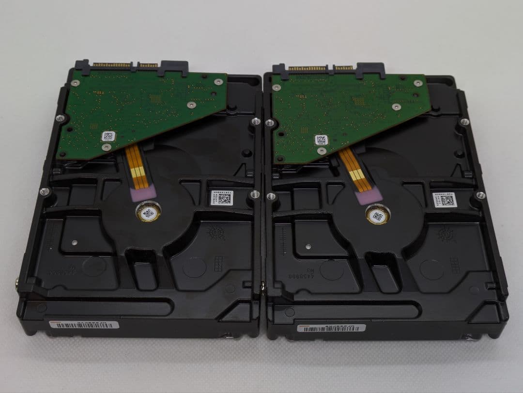 【正常】Seagate HDD 6TB 2個セット 使用時間 5万時間超