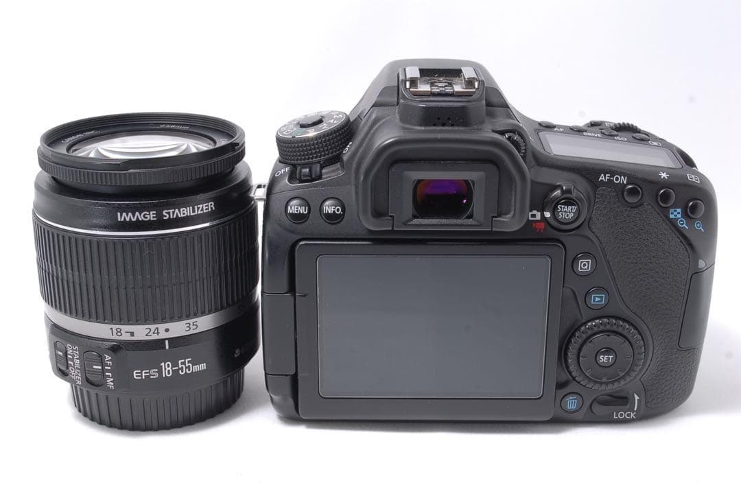 Canon EOS 80D 標準レンズセット✨Wi-Fi＆自撮りOK！おまけ付