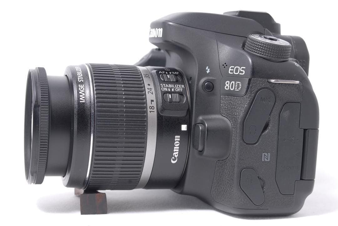 Canon EOS 80D 標準レンズセット✨Wi-Fi＆自撮りOK！おまけ付
