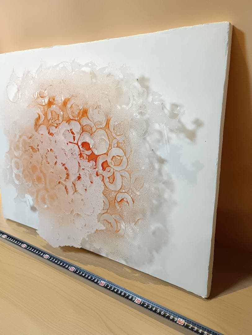 硝子　オブジェ　現代アート　美術　大学　生徒　作品　一点物　立体作品　インテリア