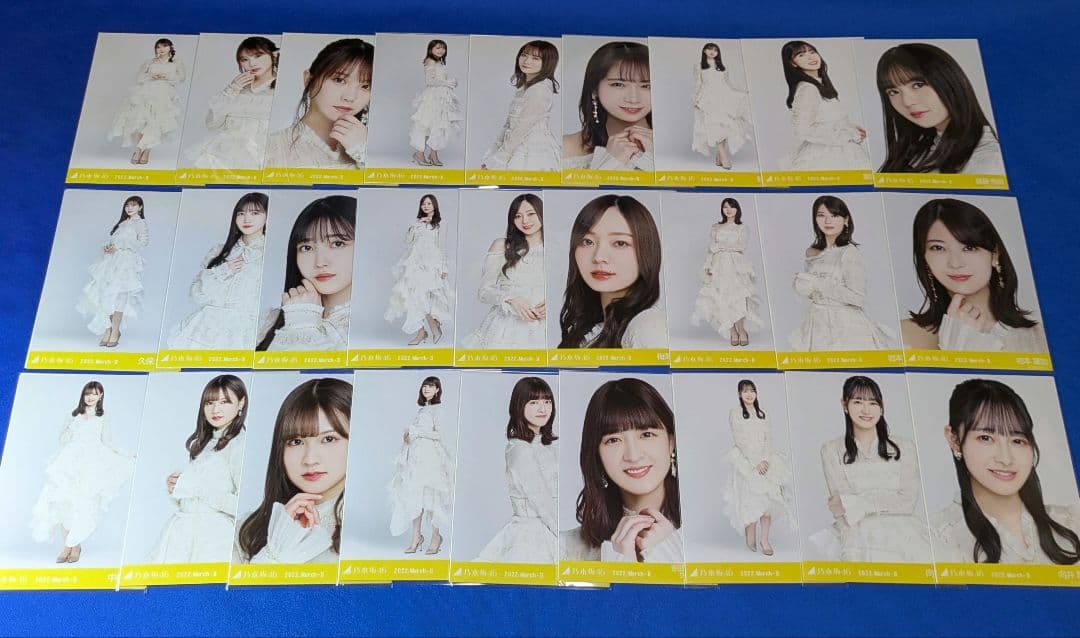 乃木坂46 . 紅白2021衣装2 ノーマル３種　フルコンプ　１０２枚